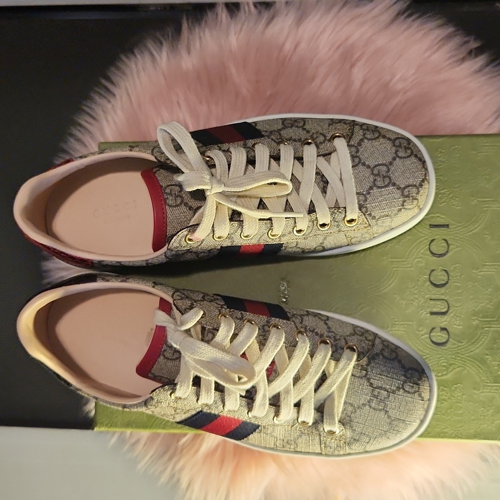 Womens Gucci Sneakers sz 37 (us 7)